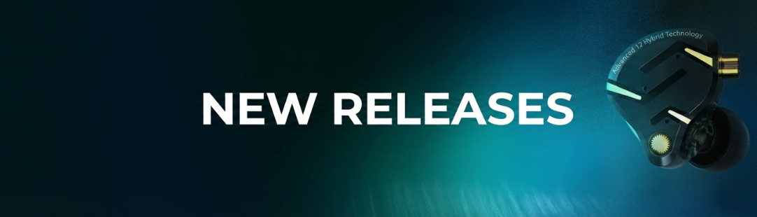 Newly released professional stage headphones in a sleek, modern design, showcased against a vibrant background with text highlighting key features and availability in the USA