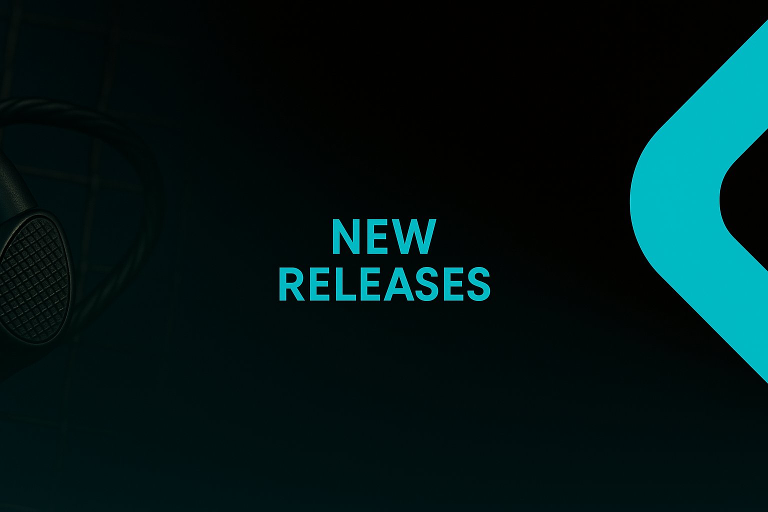 Newly released professional stage headphones in a sleek, modern design, showcased against a vibrant background with text highlighting key features and availability in the USA