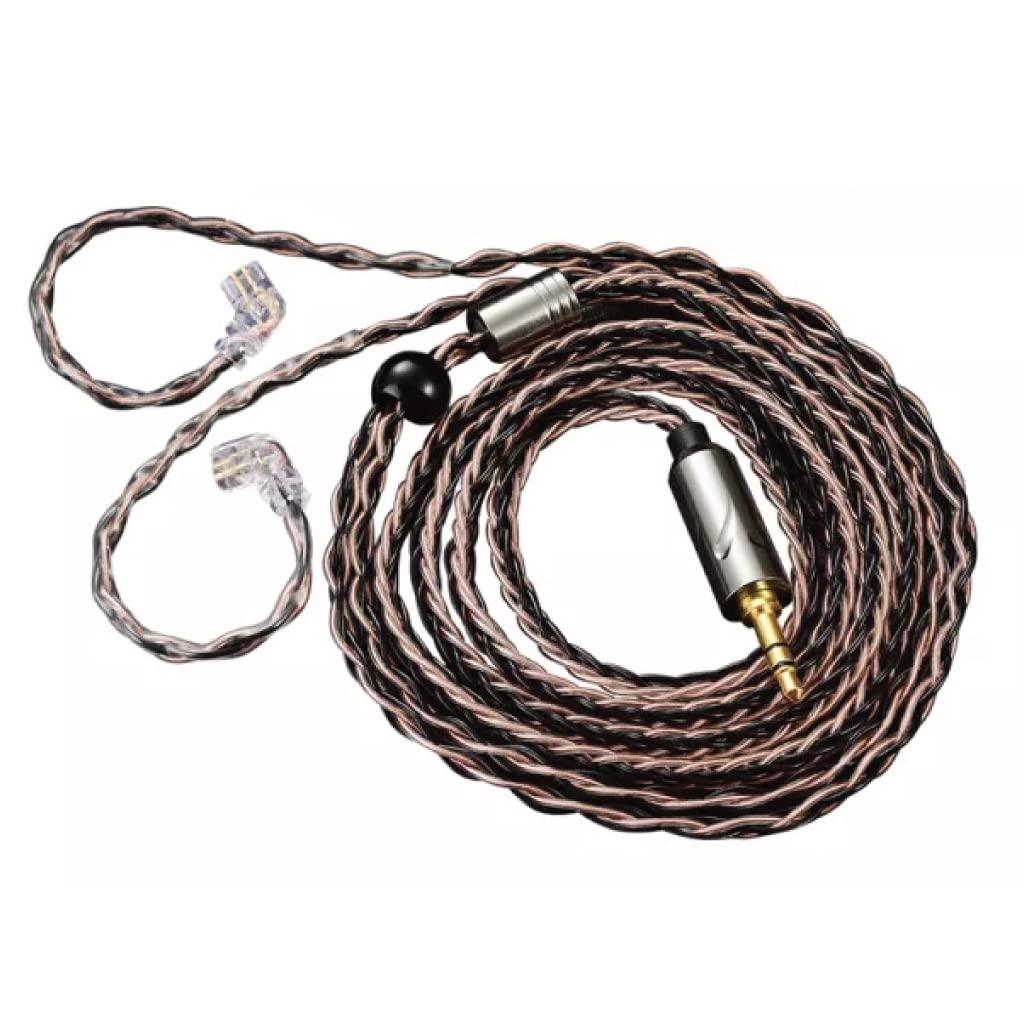 QKZ T1 Silver-Plated 8-Strand Upgrade Cable for KZ