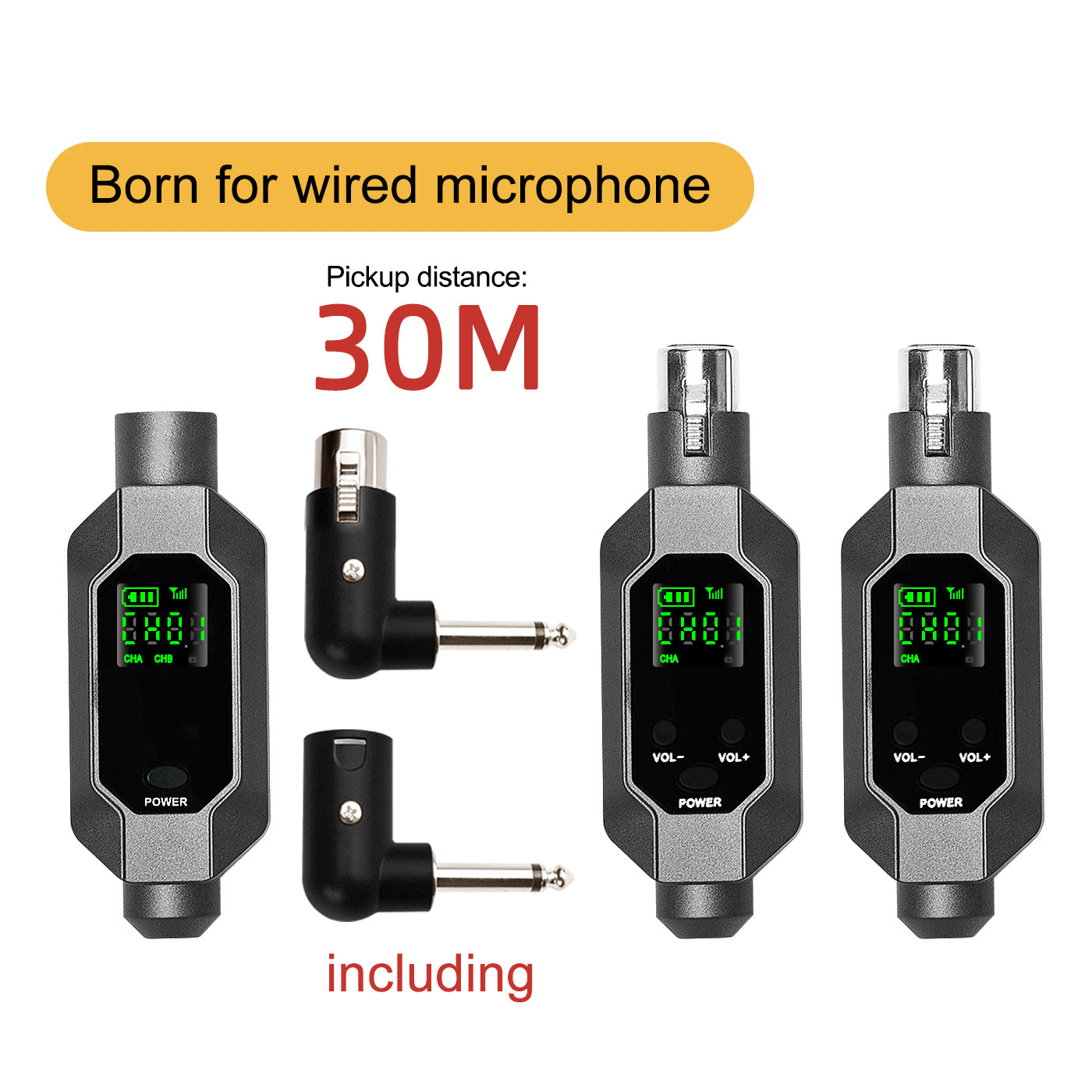 KZM TX-PRO - Transform Any Wired Mic into a Wireless System