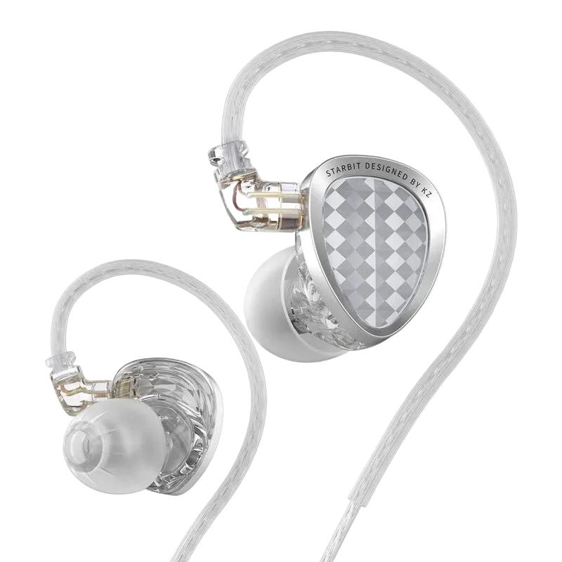 KZ Starbit — IEM Gaming Hibrid cu Placă de Sunet și Display