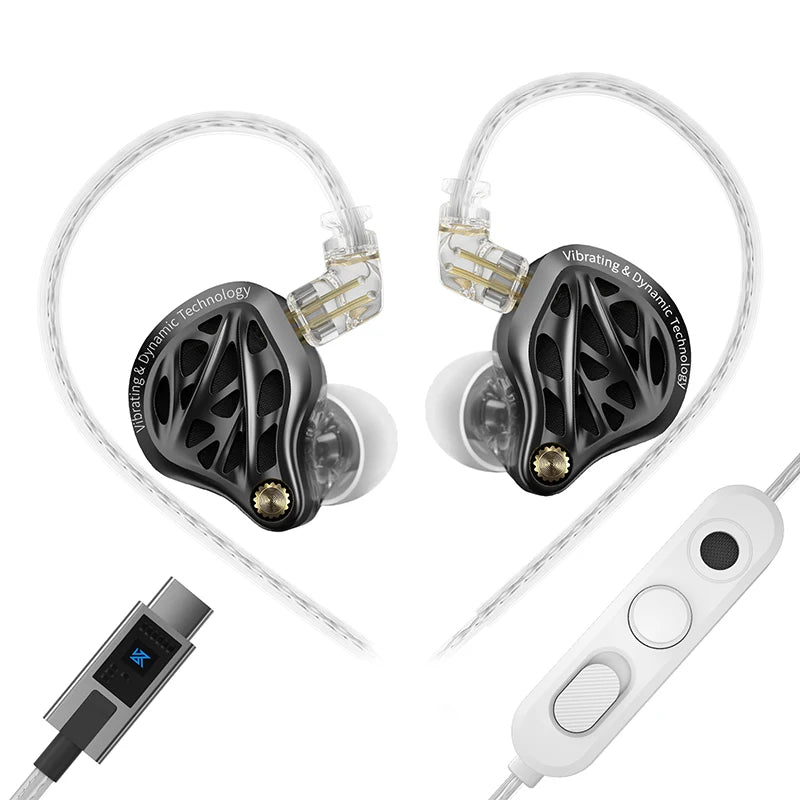 KZ Vibe X — IEM con bajos táctiles y subwoofer de 13mm