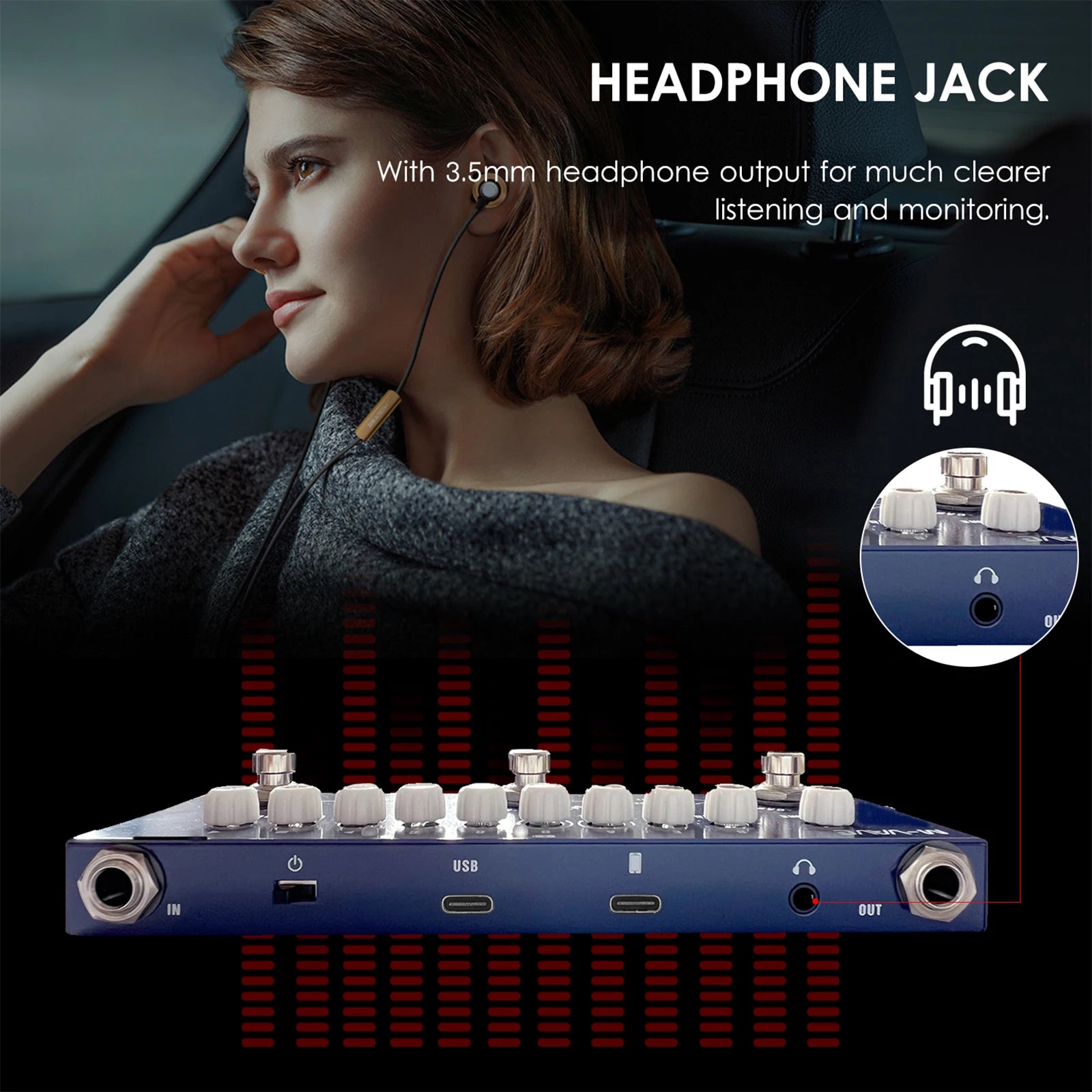 M-VAVE CUBE BABY Multi-Effects Pedal