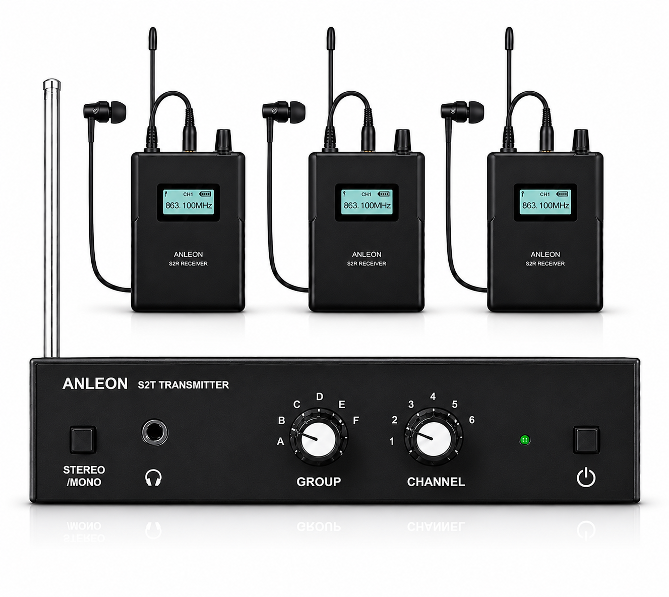 Anleon S2D – Système IEM stéréo sans fil professionnel