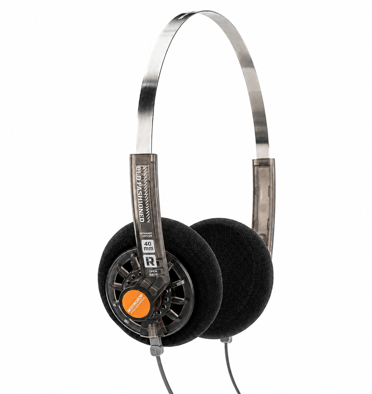 MOONDROP Old Fashioned 40mm nyílt hátlapú on-ear fejhallgató
