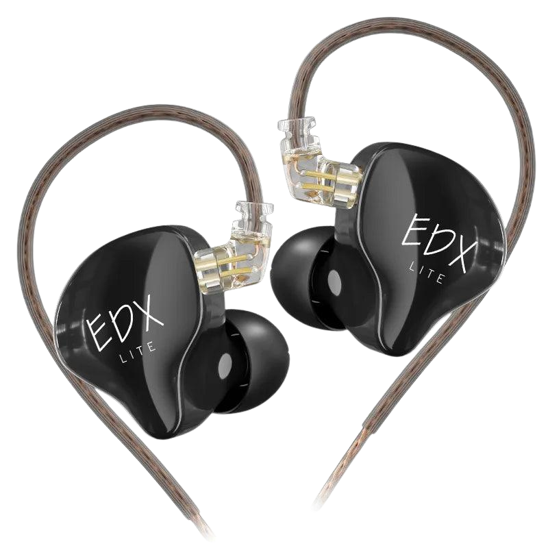 New KZ EDX Lite - Dynamic Driver IEM Earphones - KZ Music Store