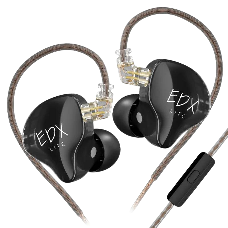 New KZ EDX Lite - Dynamic Driver IEM Earphones - KZ Music Store