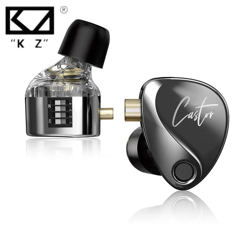 KZ Castor - Hybrid IEM Earphone - KZ Music Store