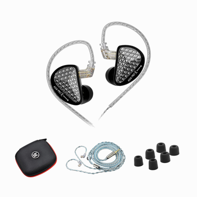 BlacKZ Exclusive Bundle – KZ AS16 Pro X + Premium Accessories