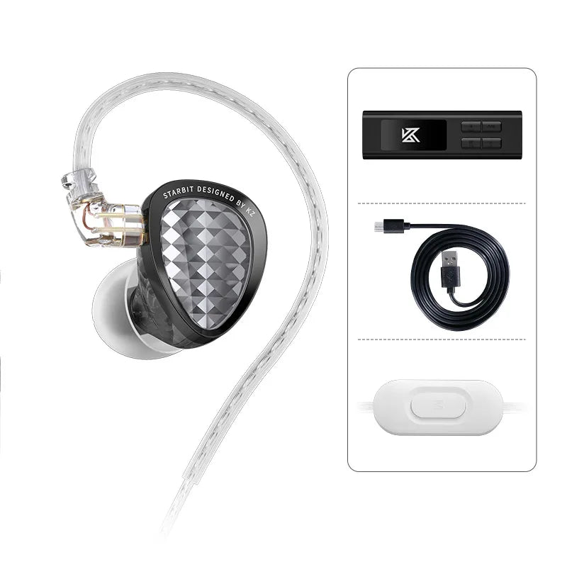 KZ Starbit — Hybrid-Gaming-IEM mit Soundkarte und Display