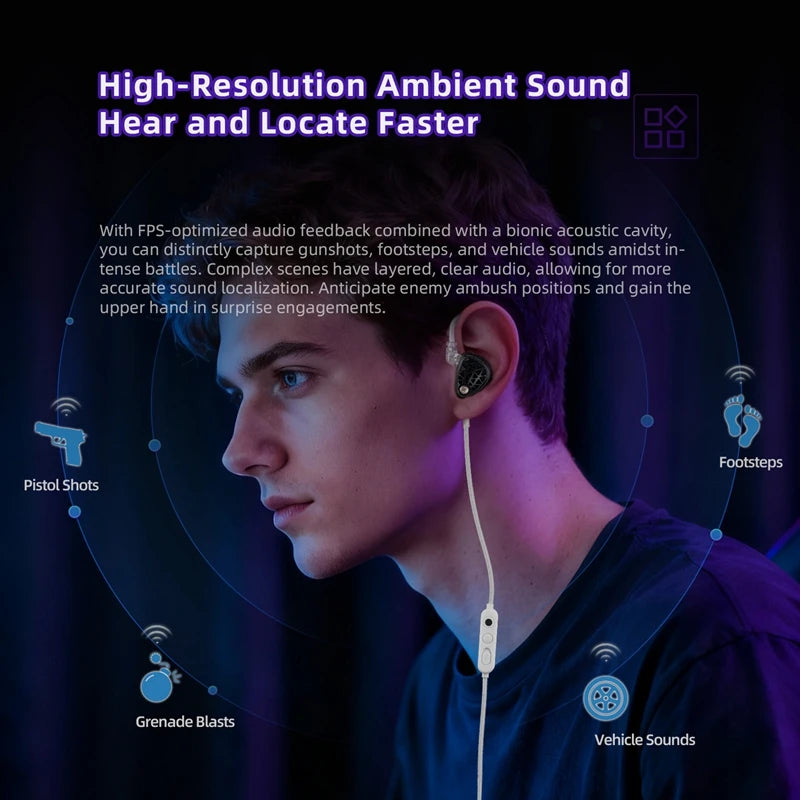 KZ Phantom – Flagship Hi-Fi Gaming Earphones