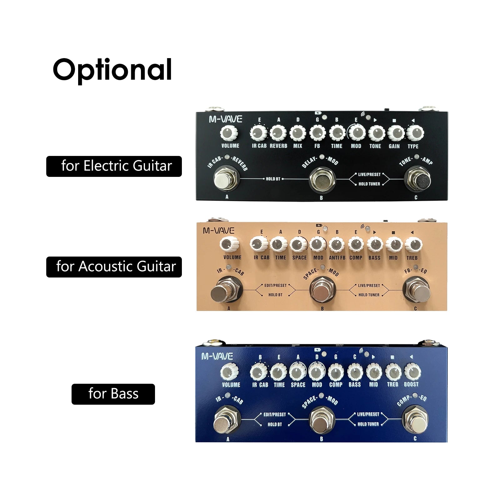 M-VAVE CUBE BABY Multi-Effects Pedal