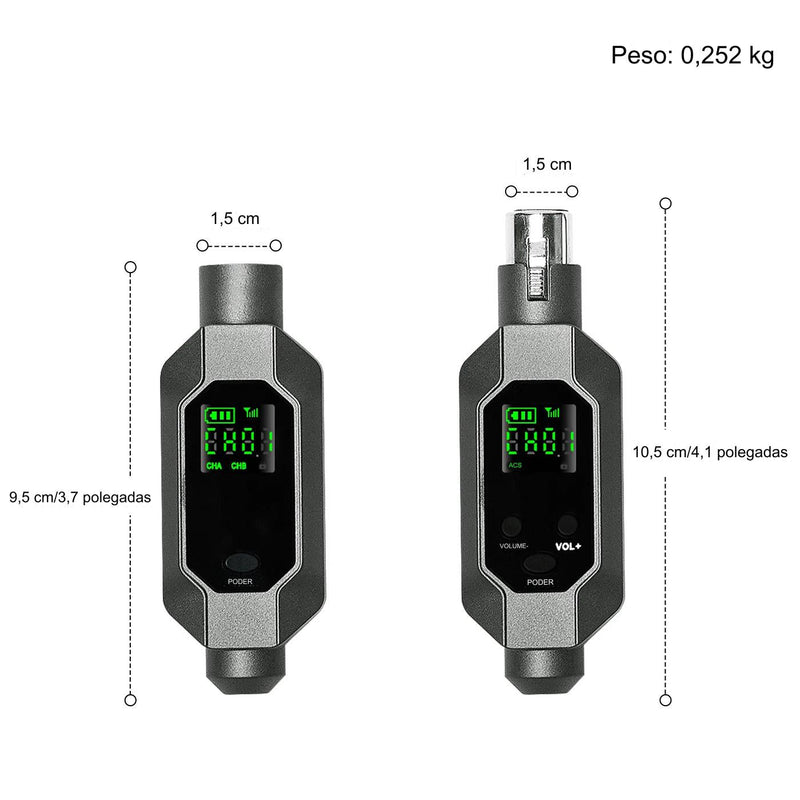 KZM TX-PRO - 將任何有線麥克風轉變為無線系統