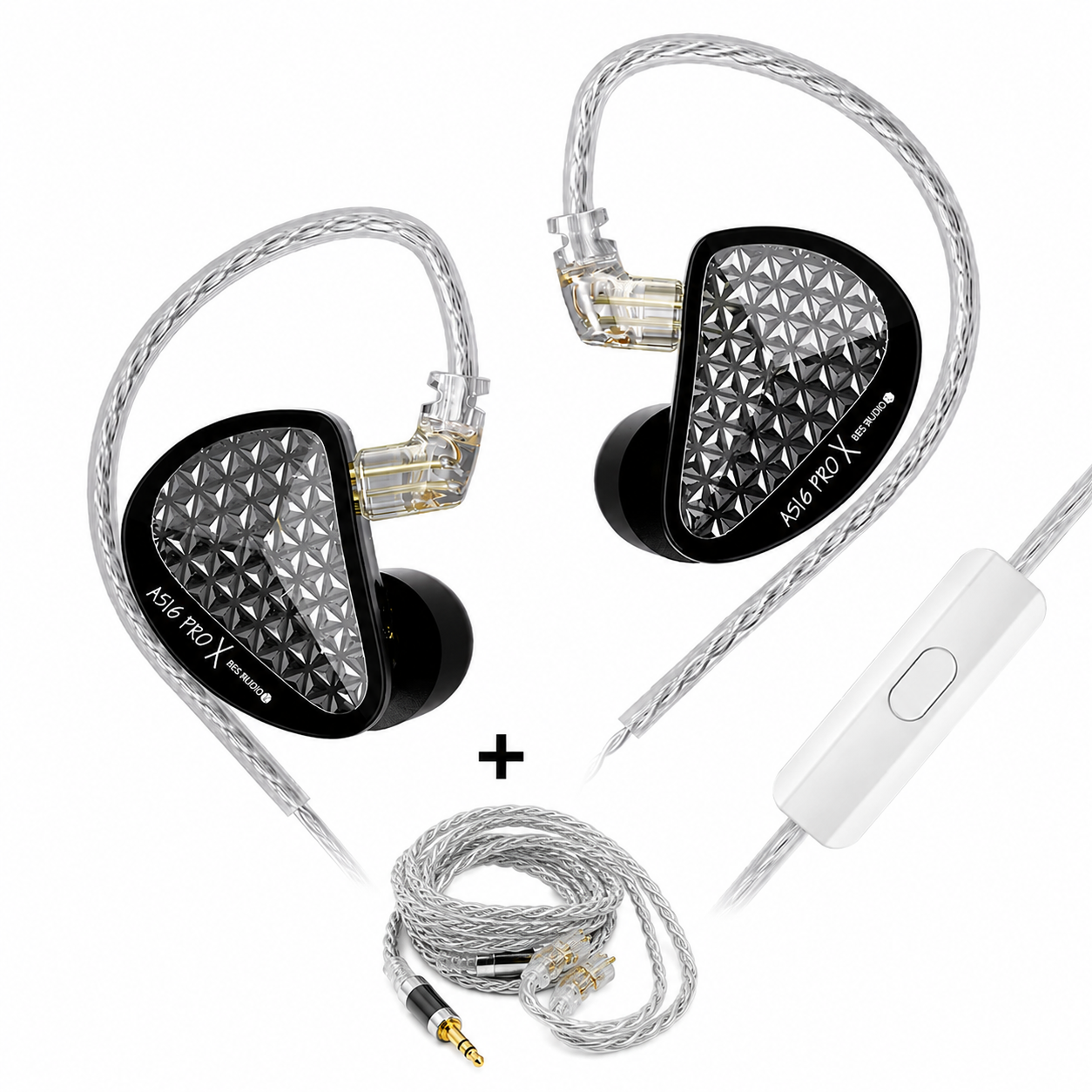 KZ AS16 PRO X - 16 Drivers IEM Øretelefoner