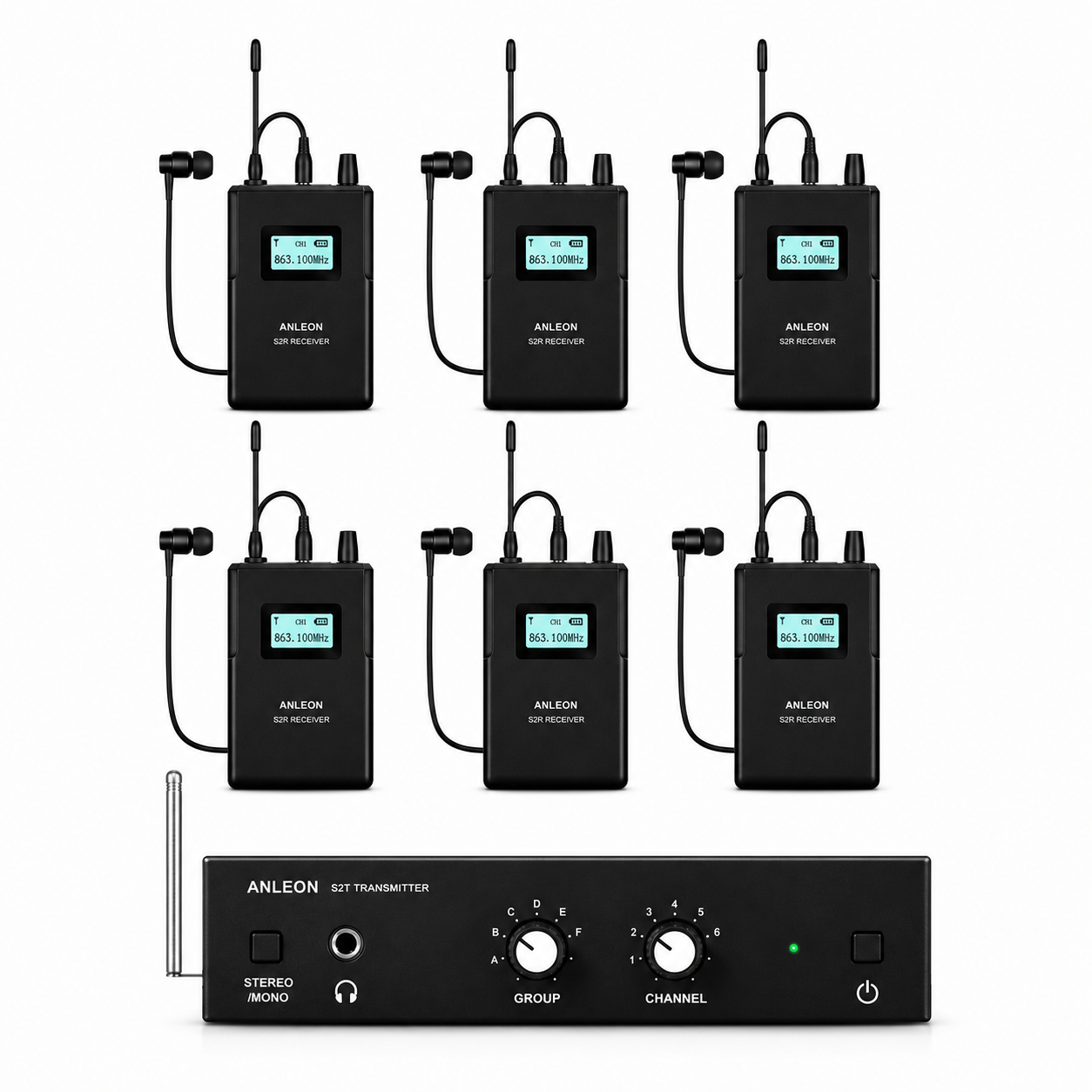 Anleon S2D – Système IEM stéréo sans fil professionnel