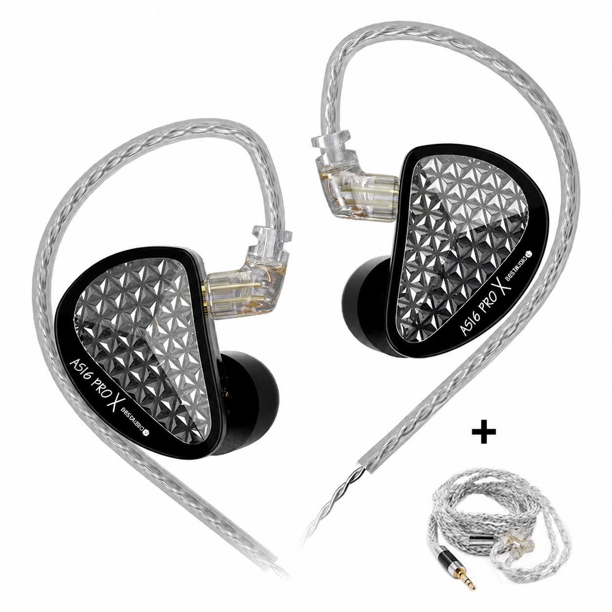 KZ AS16 PRO X - 16 Drivers IEM Øretelefoner