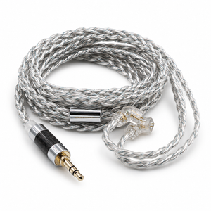 KZ Blue Silver Pro Upgrade Cable – 784-Core Hybrid