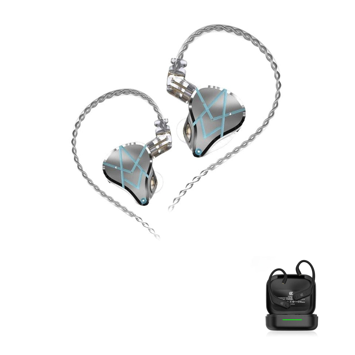 KZ ASX - Professional 20 Drivers IEM Earphones