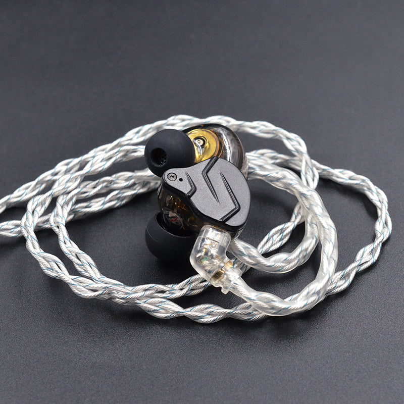 KZ Blue Silver Pro Upgrade Cable – 784-Core Hybrid