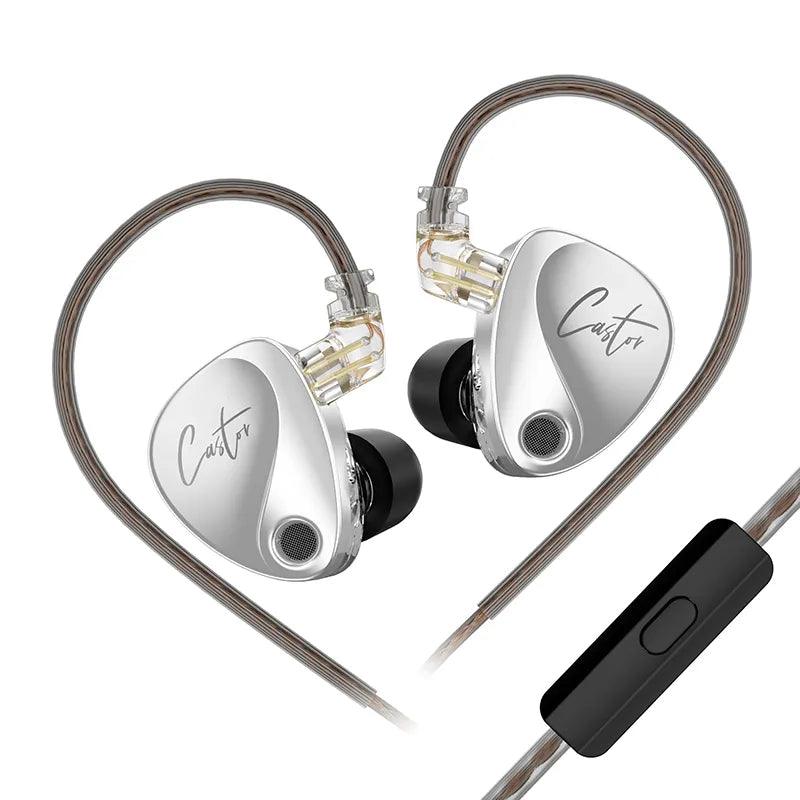 KZ Castor - Hybrid IEM Earphone - KZ Music Store