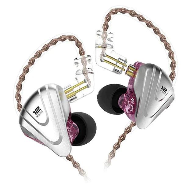 KZ ZSX - 12 Drivers IEM Earphones - KZ Music Store