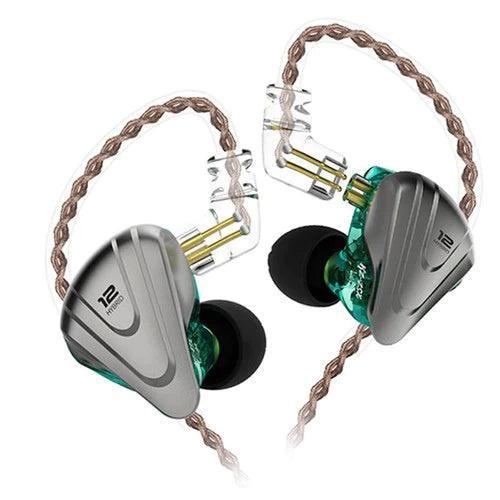 KZ ZSX - 12 Drivers IEM Earphones - KZ Music Store