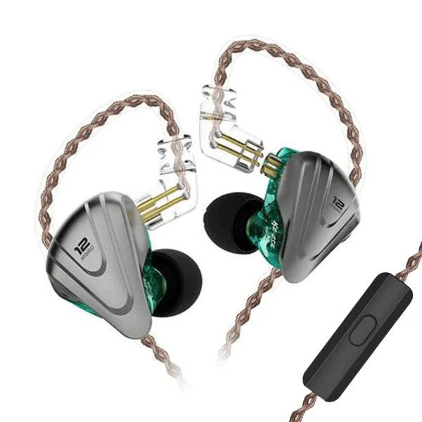 KZ ZSX - 12 Drivers IEM Earphones - KZ Music Store