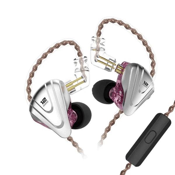 KZ ZSX - 12 Drivers IEM Earphones - KZ Music Store