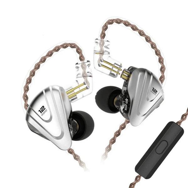 KZ ZSX - 12 Drivers IEM Earphones - KZ Music Store