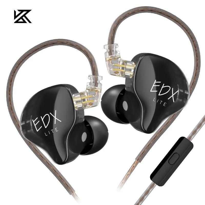 New KZ EDX Lite - Dynamic Driver IEM Earphones - KZ Music Store