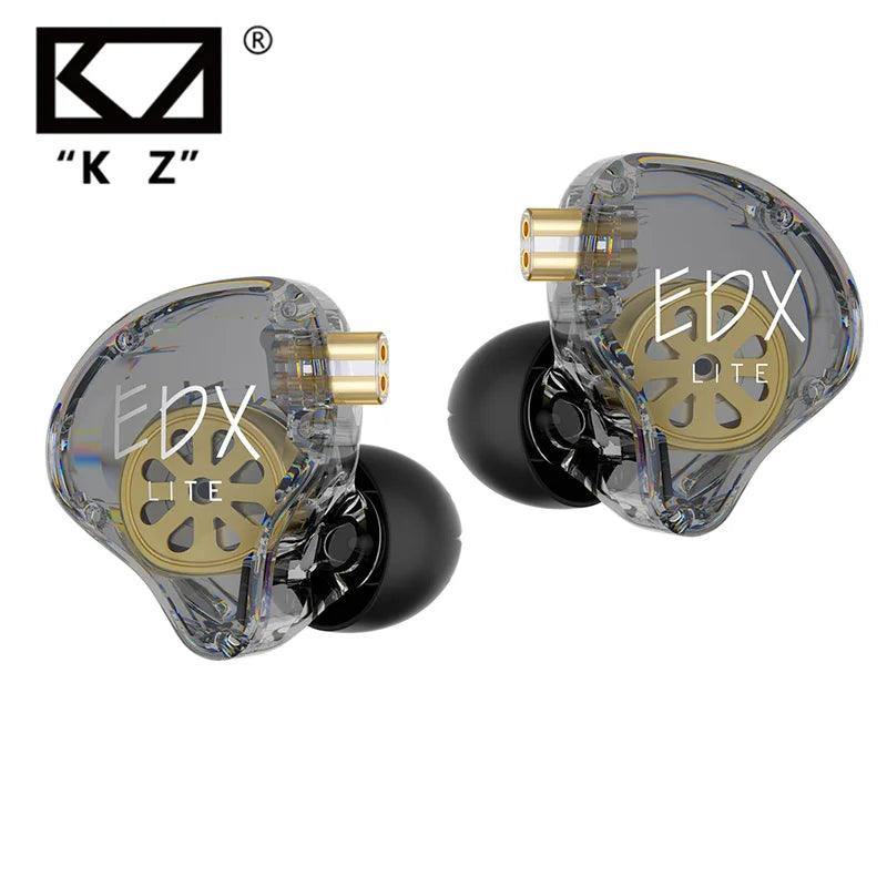 New KZ EDX Lite - Dynamic Driver IEM Earphones - KZ Music Store