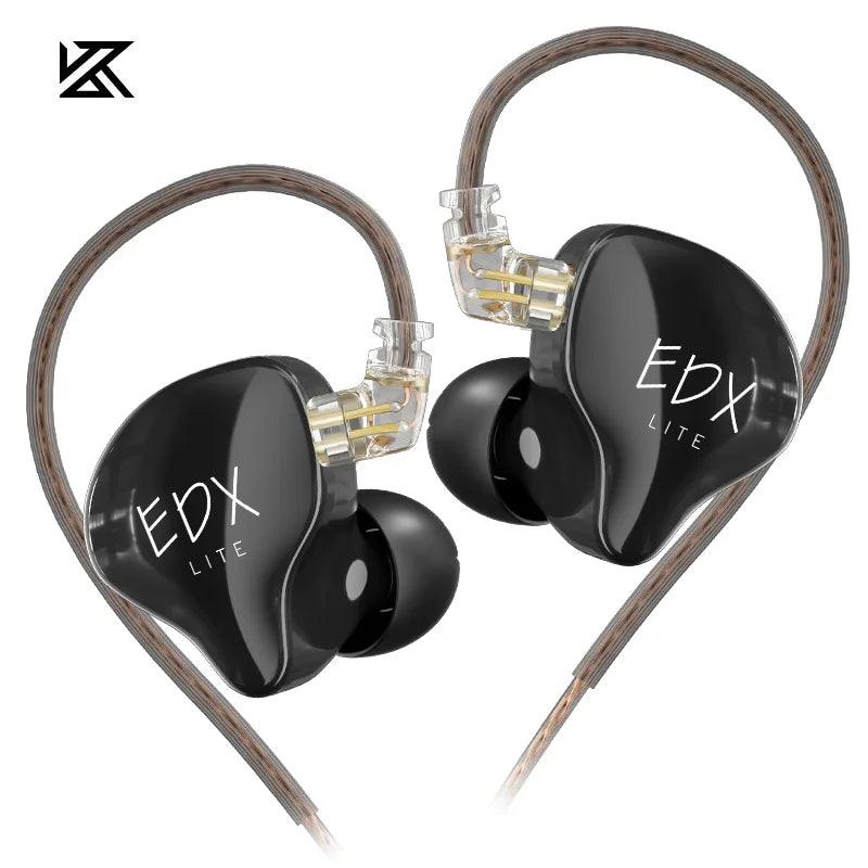 New KZ EDX Lite - Dynamic Driver IEM Earphones - KZ Music Store