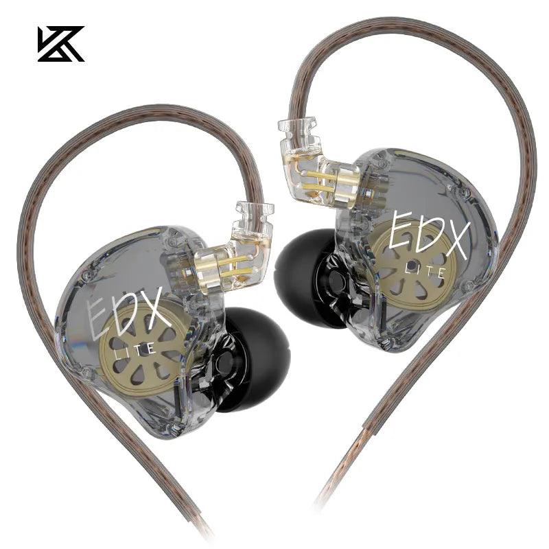 New KZ EDX Lite - Dynamic Driver IEM Earphones - KZ Music Store