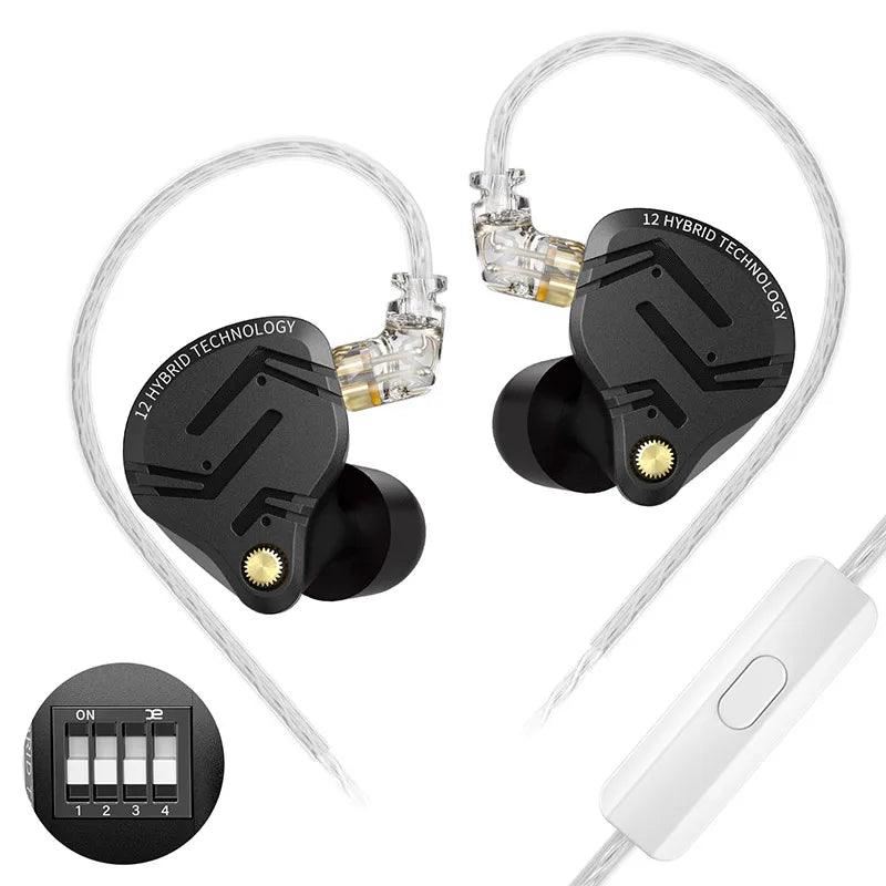 New KZ ZS12 PRO X - 12 Drivers IEM Earphones - KZ Music Store