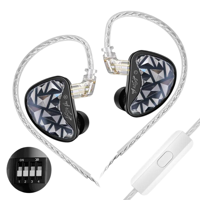 New KZ AS24 PRO Professional 24 Drivers IEM Earphones