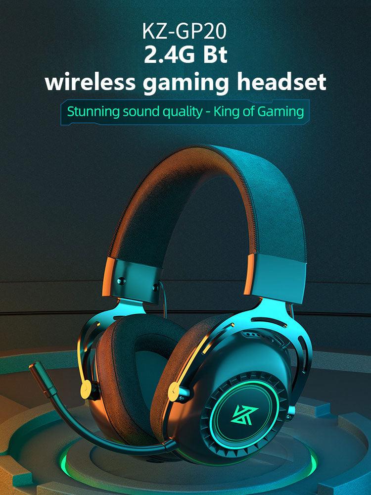 KZ GP20 2.4GHz Bluetooth Wireless Gaming Headset - KZ Music Store USA