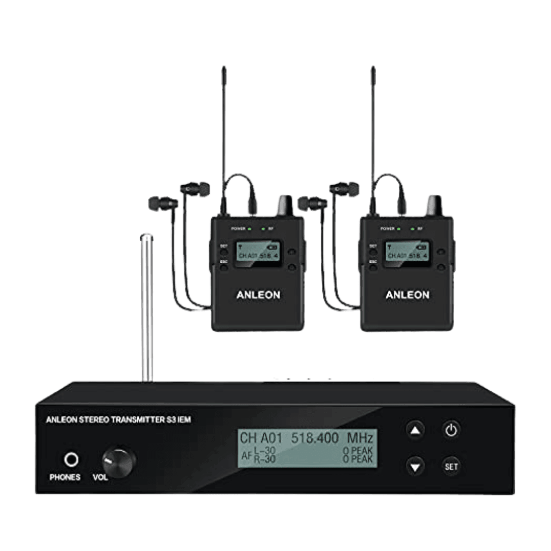 ANLEON S3 IEM System – Professional In-Ear Monitoring for Musicians - KZ Music Store