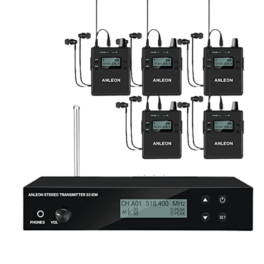 ANLEON S3 IEM System – Professional In-Ear Monitoring for Musicians - KZ Music Store
