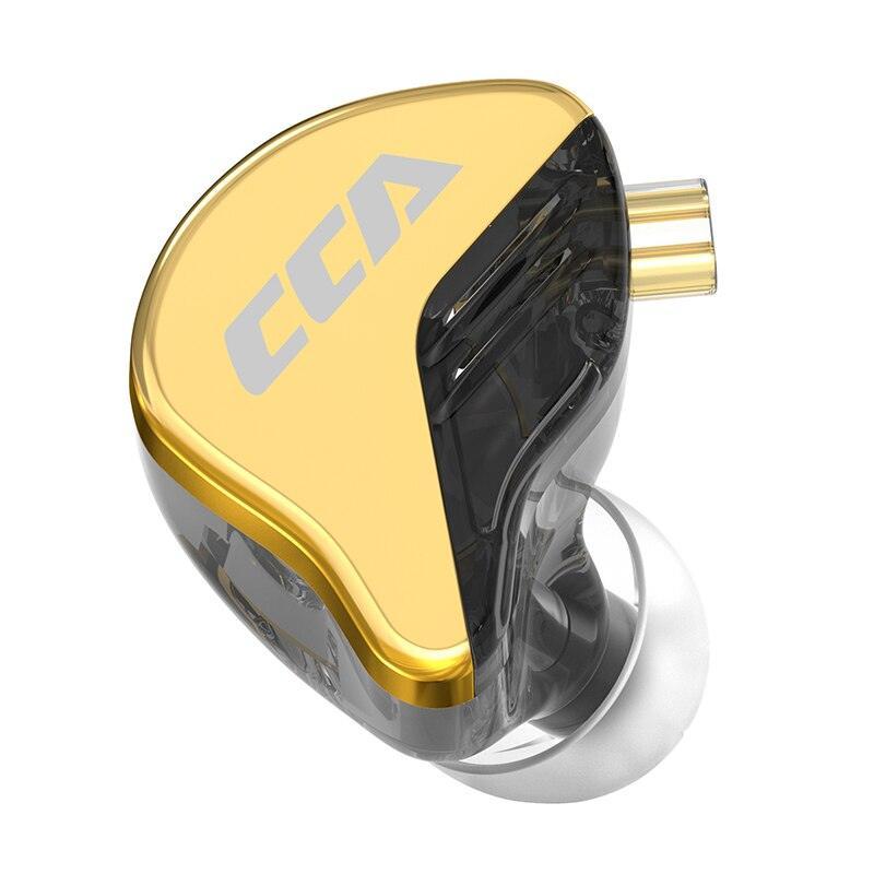 CCA CRA + Dual Driver IEM Earphones - KZ Music Store