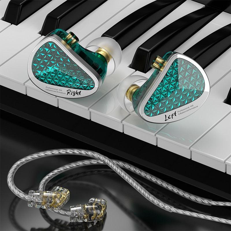 KZ AS16 PRO - 16 Drivers IEM Earphones