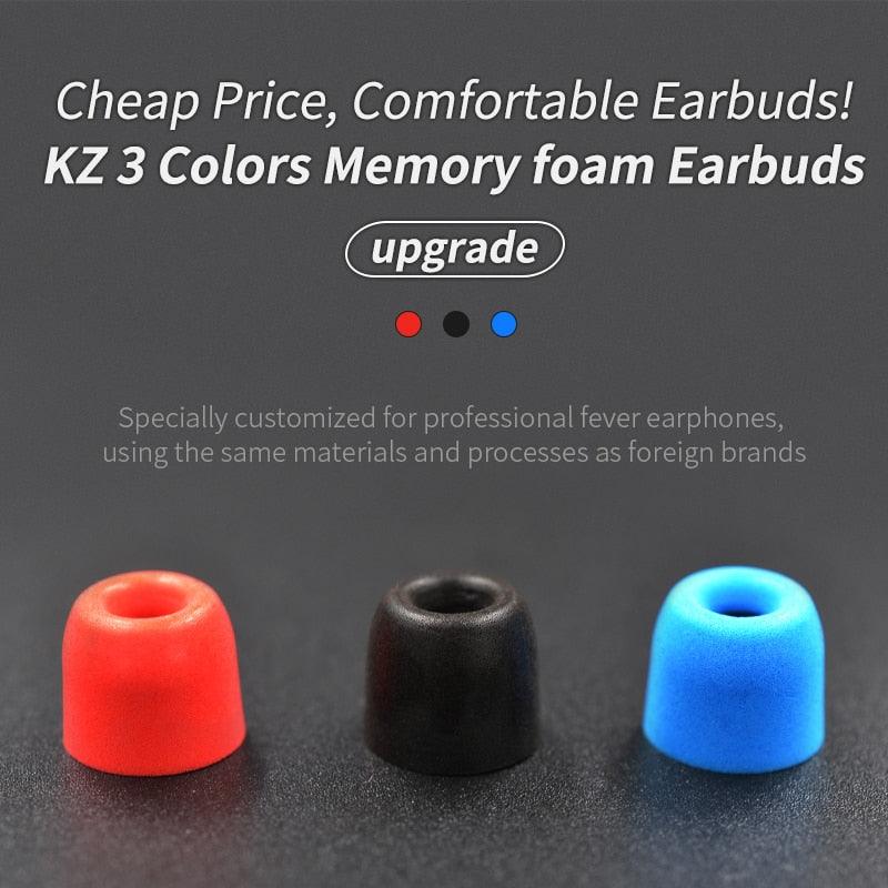 KZ Earphones EarPads Memory Foam - KZ Music Store