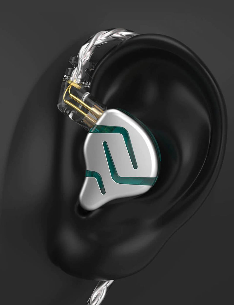 Fone de Ouvido In-Ear Híbrido Eletrostático KZ ZES Lançamento - Kz Music Store